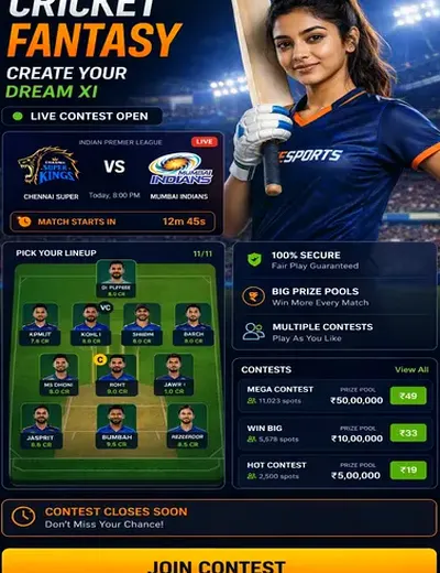 MAX66PLAY (max 66 play) fantasy cricket & matchday visual 3